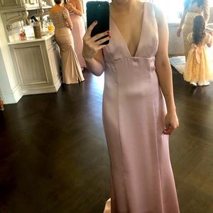 Rose Gold Bridesmaid Dress